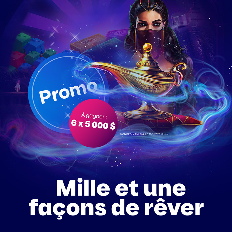 Promo Lampe magique, promotion en ligne de Loto-Québec, lotoquebec.com