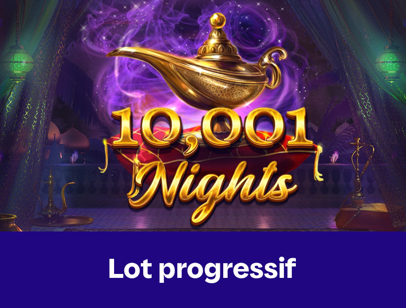 Jouer à la machine à sous en ligne 10,001 Nights Limited™ sur lotoquebec.com