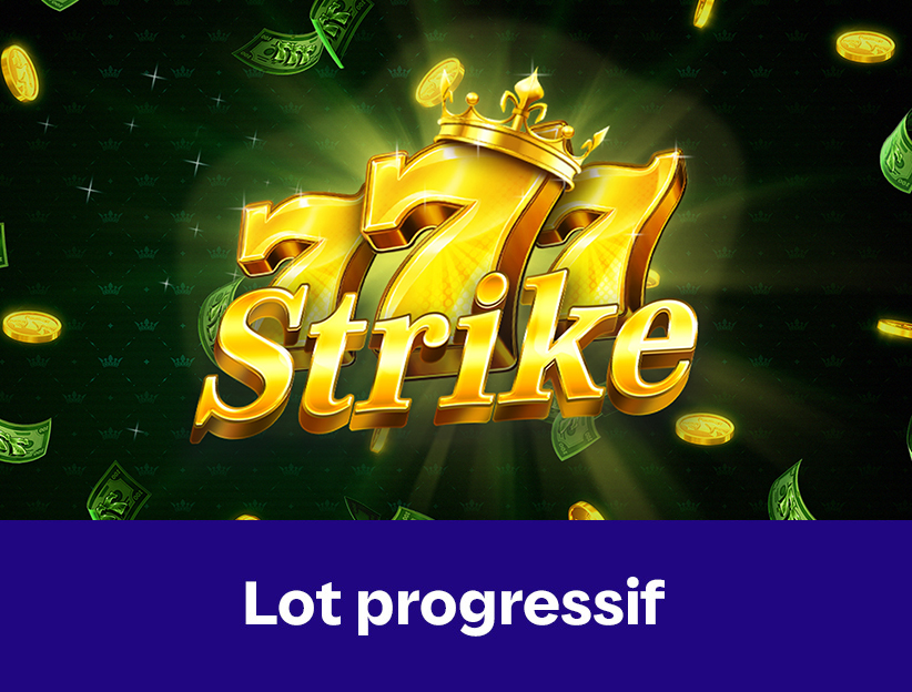 Jouer à la machine à sous en ligne 777 Strike sur lotoquebec.com