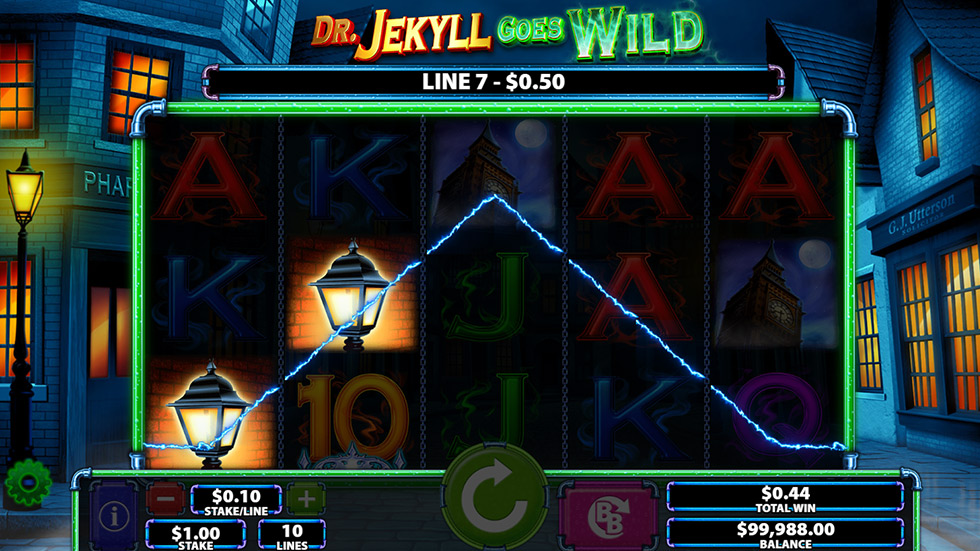 Dr Jekyll Goes Wild Slot Demo