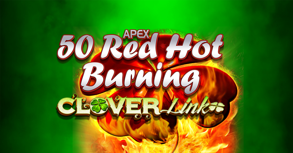 50 red hot burning clover link